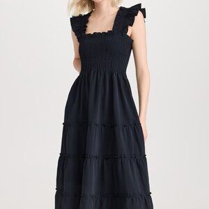 Hill House Home The Ellie Crepe Nap Dress, Black